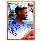 Osmy Gregorio autograph